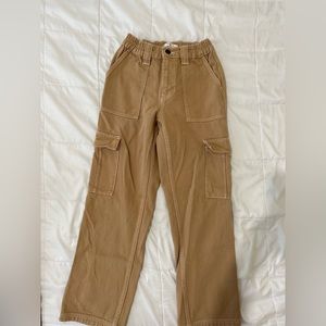 Pacsun Tan Wide Leg Cargo Pants
